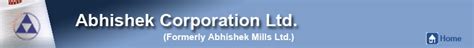 abhishek corporation ltd share price
